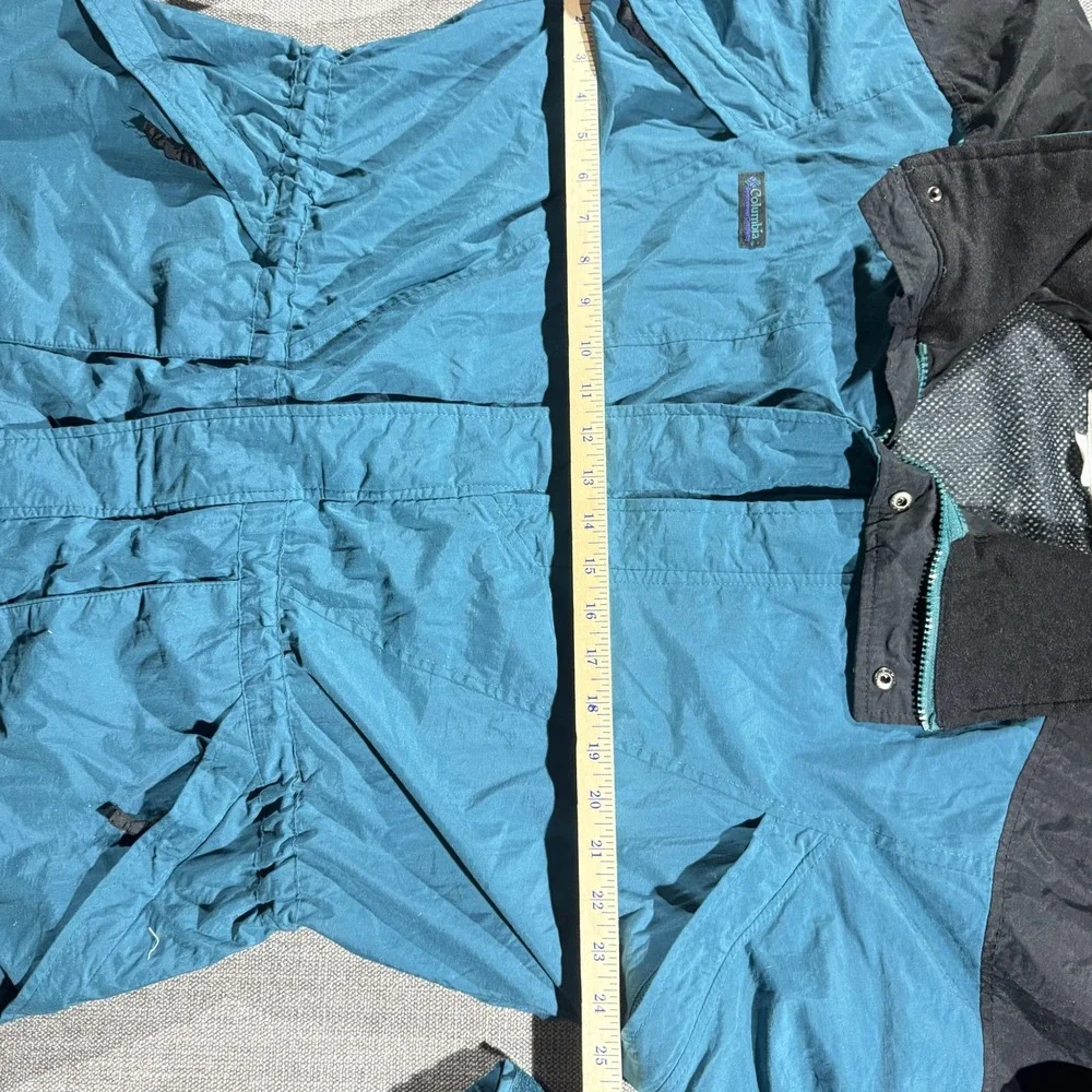 Vintage Columbia Double Whammy Jacket Mens Large Blue Nylon 3-in-1 Ski 90s